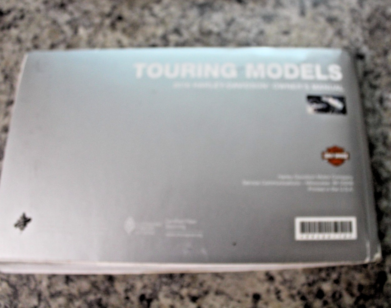 2016 HARLEY-DAVIDSON TOURING MODELS OWNER’S MANUAL #99466-16