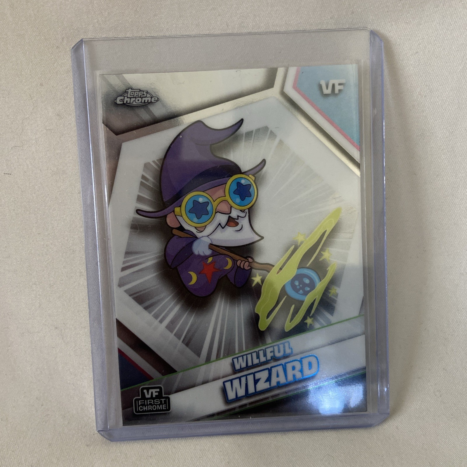 2026 Topps Chrome VeeFriends WILLFUL WIZARD VF FIRST CHROME Base