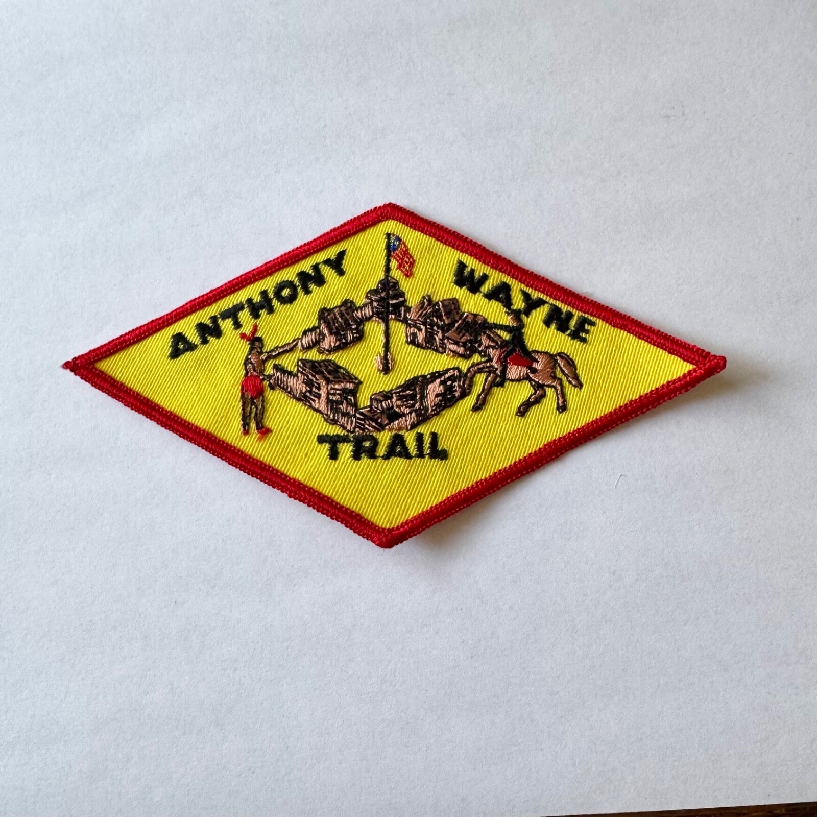 Boy Scout Anthony Wayne Trail Vintage (1967 – 1973) Hiking Award Patch