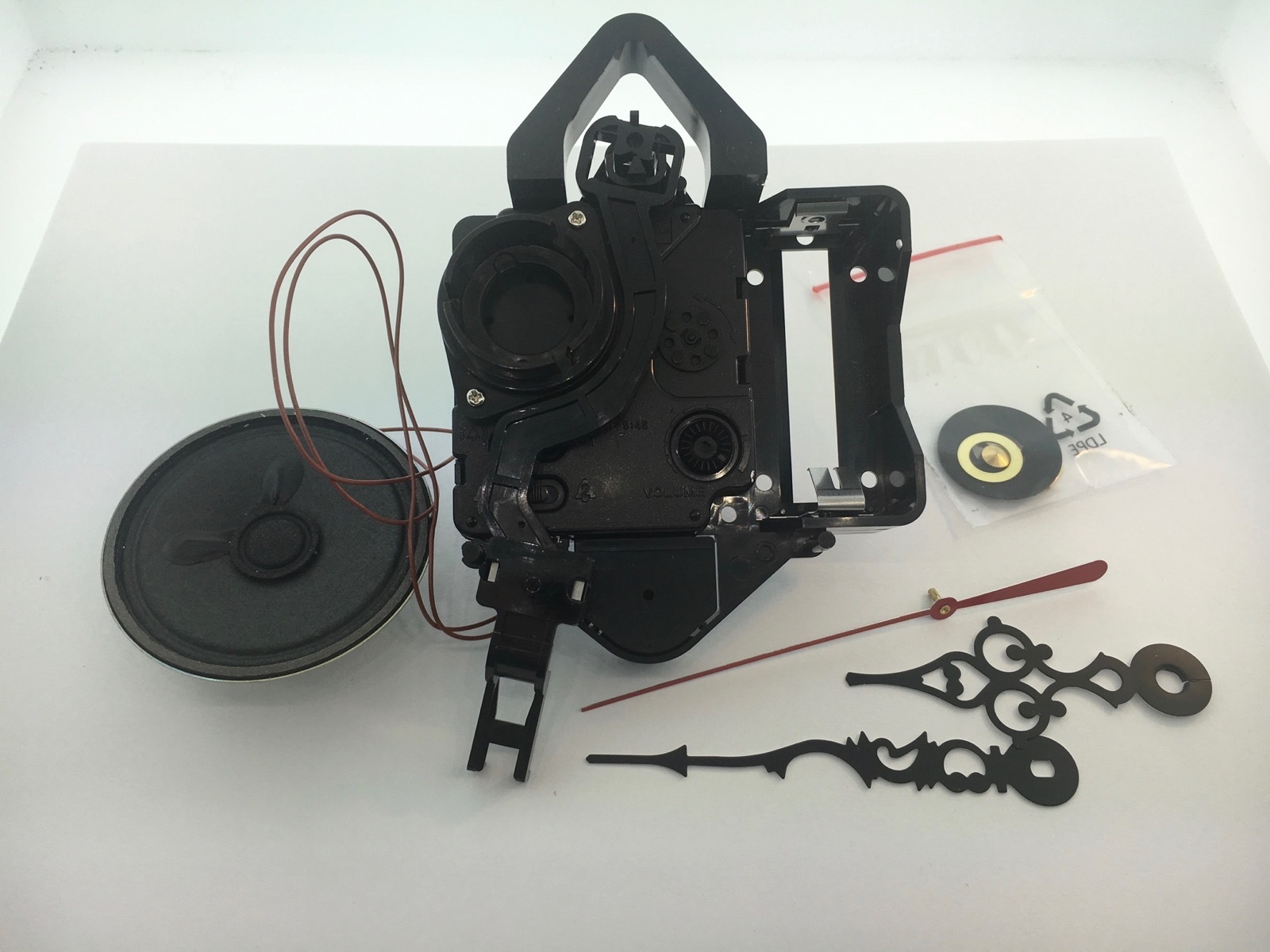 Seiko Chime Pendulum Clock Movement Westminster & Whittington Long 1-1/16″ shaft