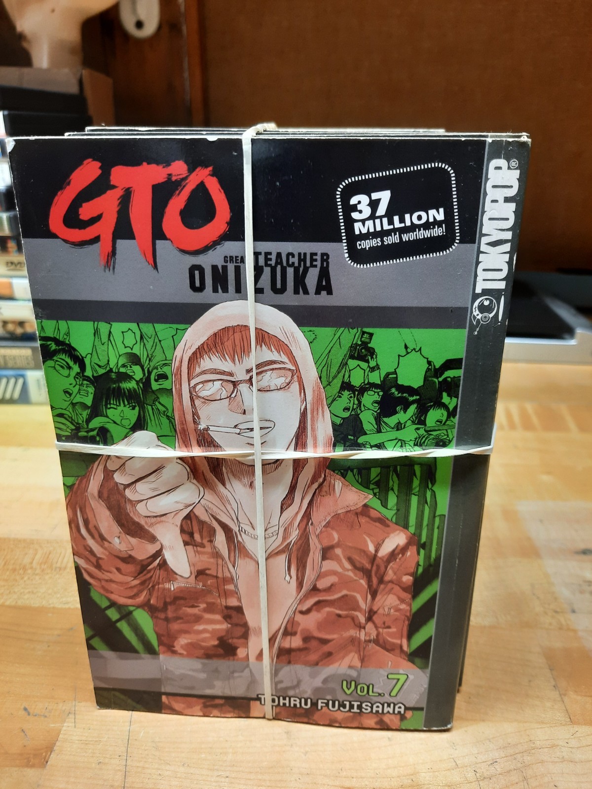 GTO Great Teacher Onizuka Manga English Volumes 1 to 7 TokyoPop Lot.
