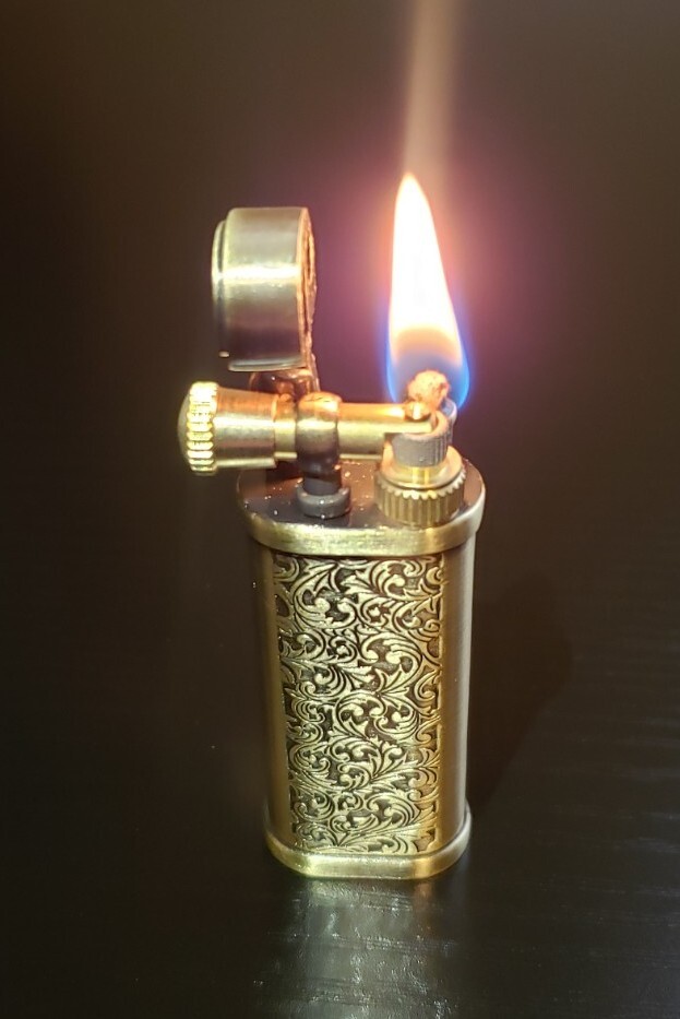 *COMBO* VINTAGE RETRO STYLE ROLLER LIGHTER Retro Fuel Saving Lighter O Ring USA