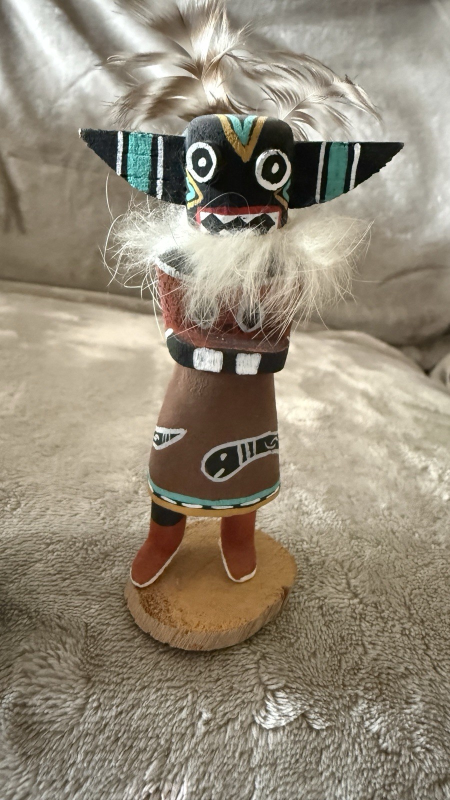 Vintage Hopi Kachina Doll 5 Inches Tall Early To Mid 1900s Perfect Condition