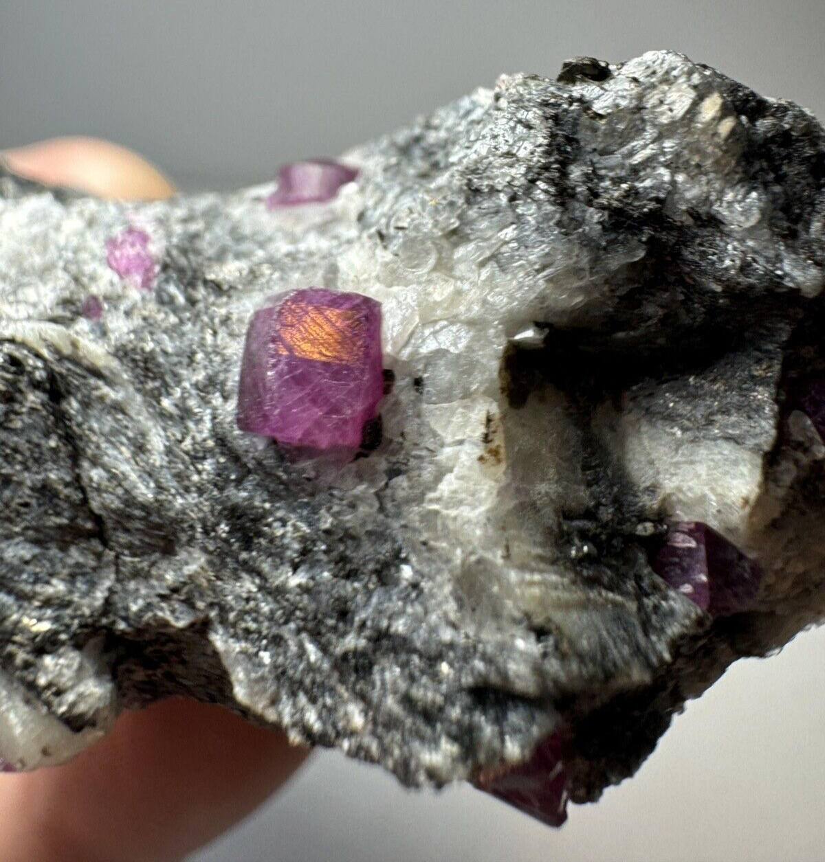 Ruby Rough on Matrix – Russia Mineral Specimen