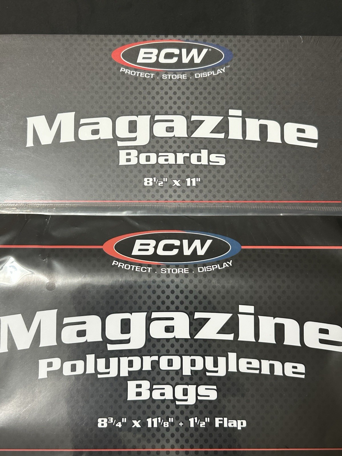 10 BCW Magazine Bag and Board Holder Sleeve Storage Protection (Loose)