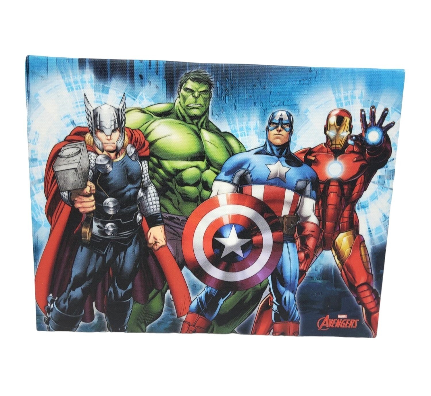 artissimo marvel avengers 6.5″W x 8.5″H canvas art wall decor