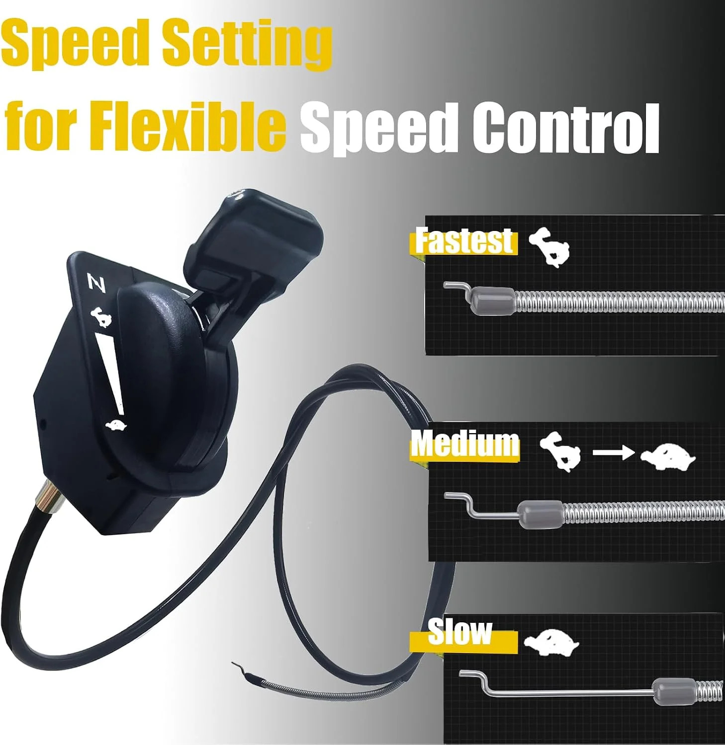 946-05098c Throttle Cable Compatible with Cub Cadet XT1-GT50 GT54 LT46 LT46 LT50