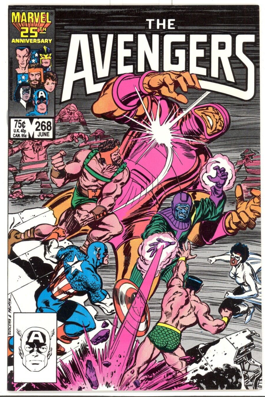 Avengers #268 Near Mint/Mint (9.8) 1986 Marvel Comic: ~ UNCIRCULATED ~