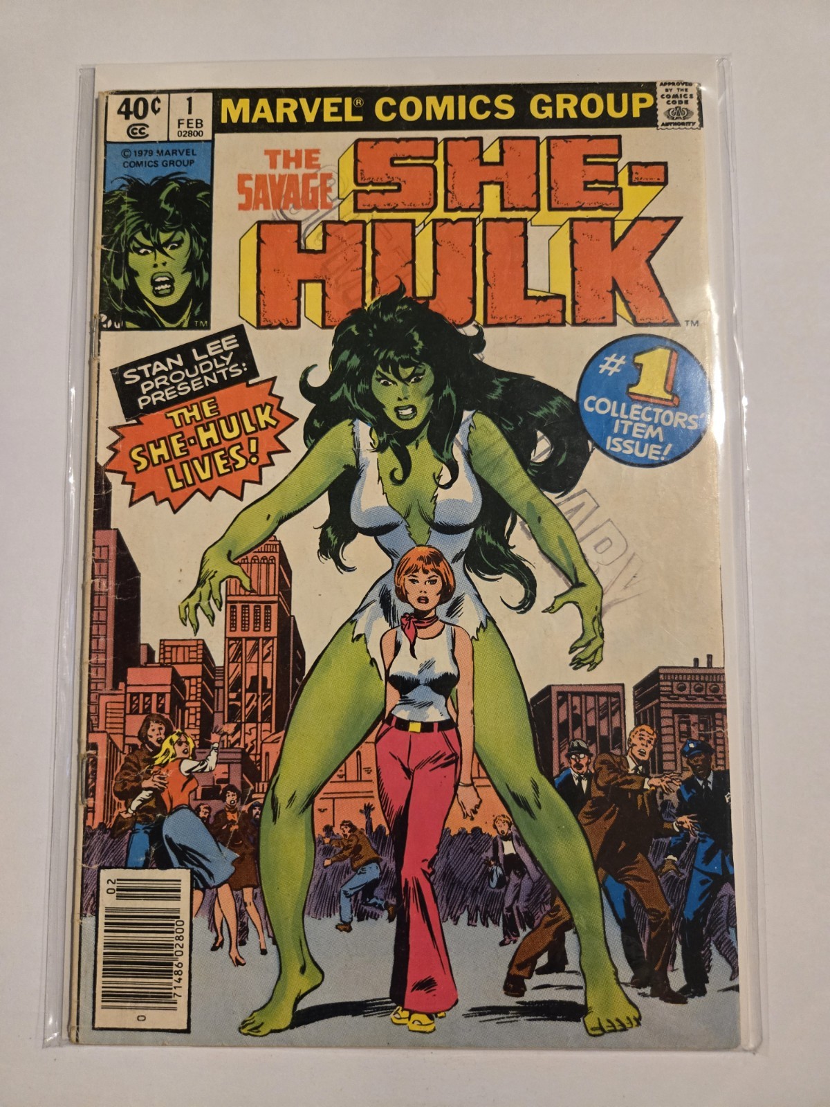 The Savage She-Hulk #1 Newsstand, Marvel 1979 , 1st Appearance of She Hulk