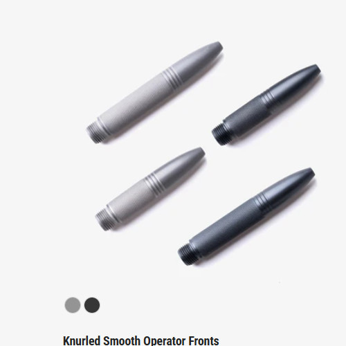 Tactile Turn “Smooth Operator” Titanium Bolt Action Pen Customization Parts