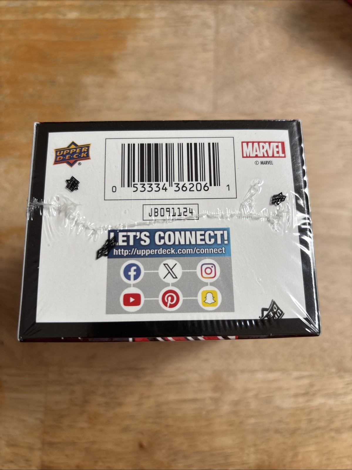 2023-24 Upper Deck Marvel Annual Trading Cards Blaster Box Factory Sealed