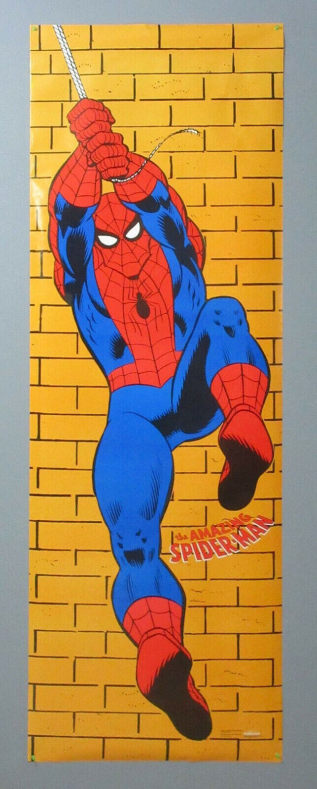 1991 6 Foot Spider-Man poster:Giant-Size 72×24 Amazing Spiderman Marvel pin-up 4