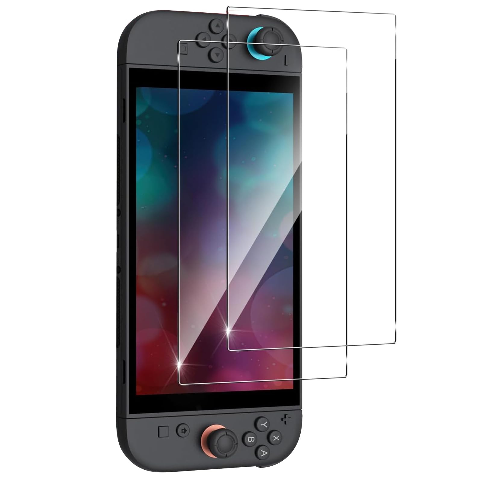 Petfroh Tempered Glass Screen Protector For Switch 2 [9H Hardness, Fingerprint _