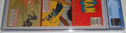 Batman # 98…CGC Universal slab 6.0 Fine grade-1956 comic book–bxi