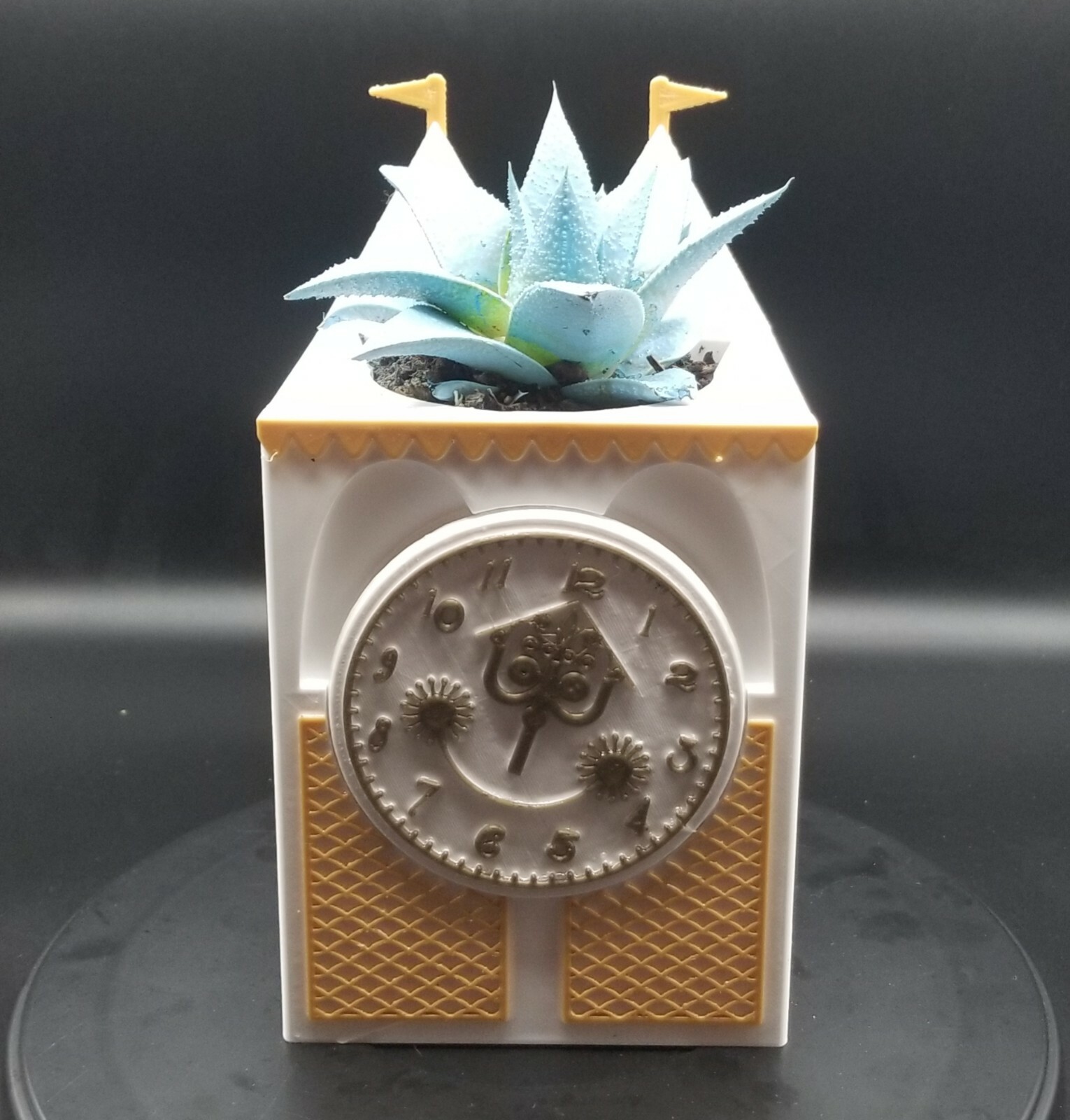 It’s a Small World Ride Clock Inspired Planter Box (Disney Park Prop Inspired )