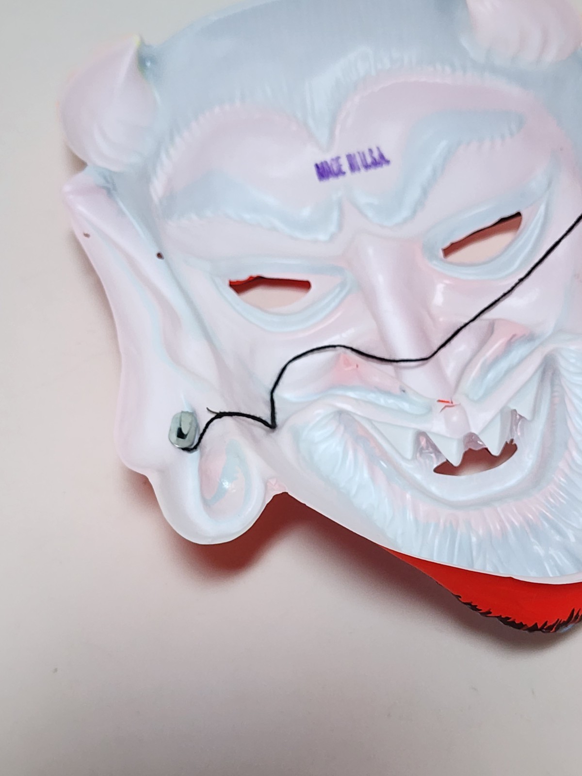 Vintage 1950s Halco Masquerade Red Devil Costume, Mask – Original Box
