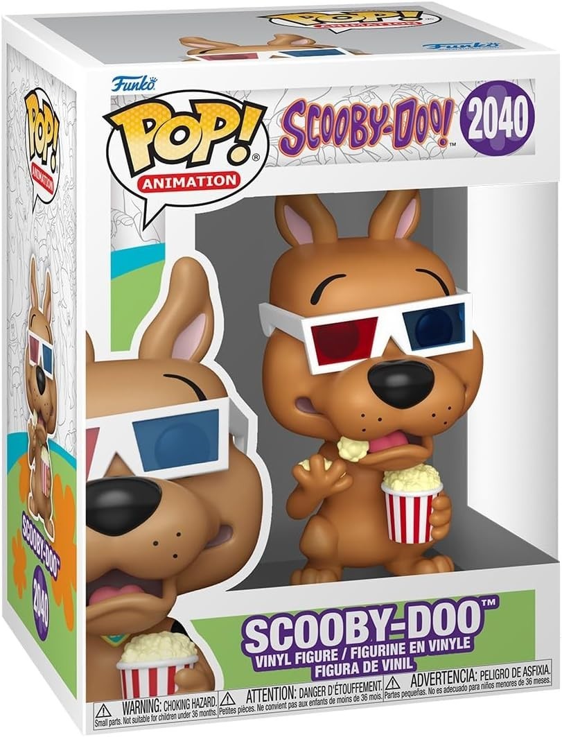 Funko Pop! Animation: Scooby Doo with 3D Glasses – Vinyl Figure #2040 #83580