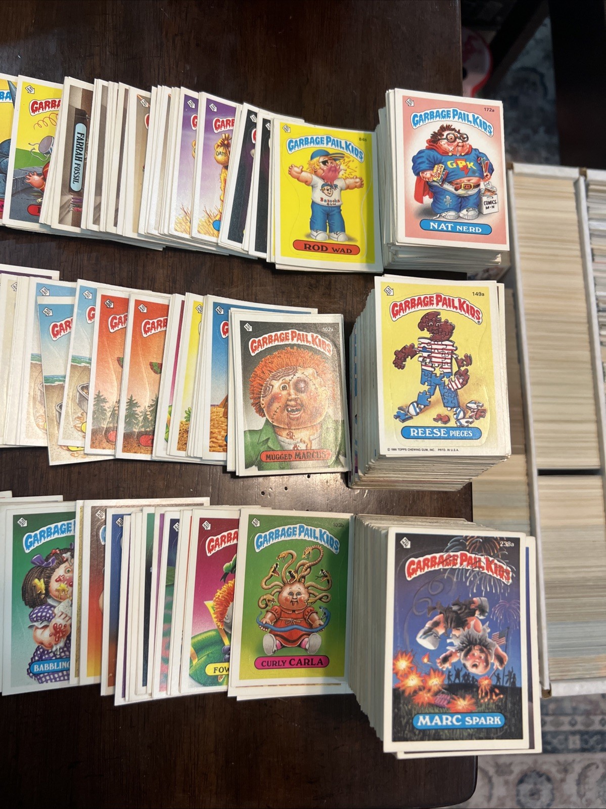 1980’s Garbage Pail Kids GPK Random Lot 10 Cards Original Series ⭐️0601
