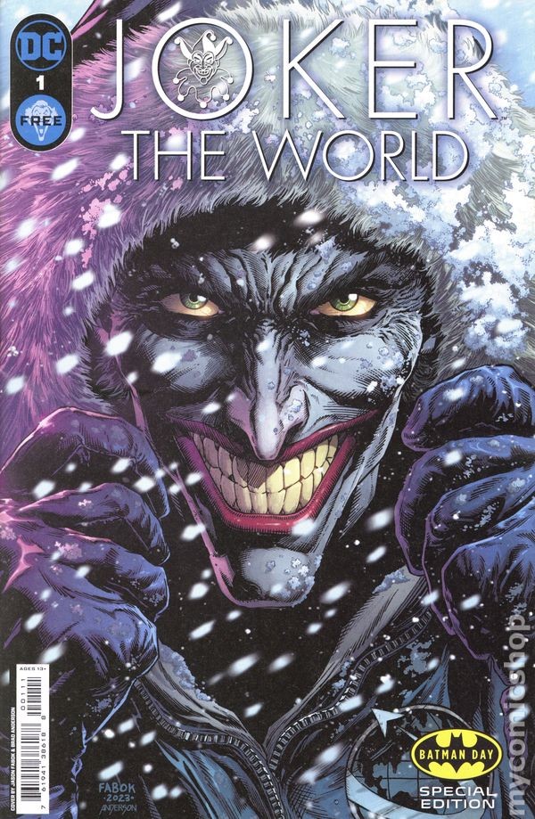 Joker The World Special Edition Batman Day #1 NM 2024 Stock Image