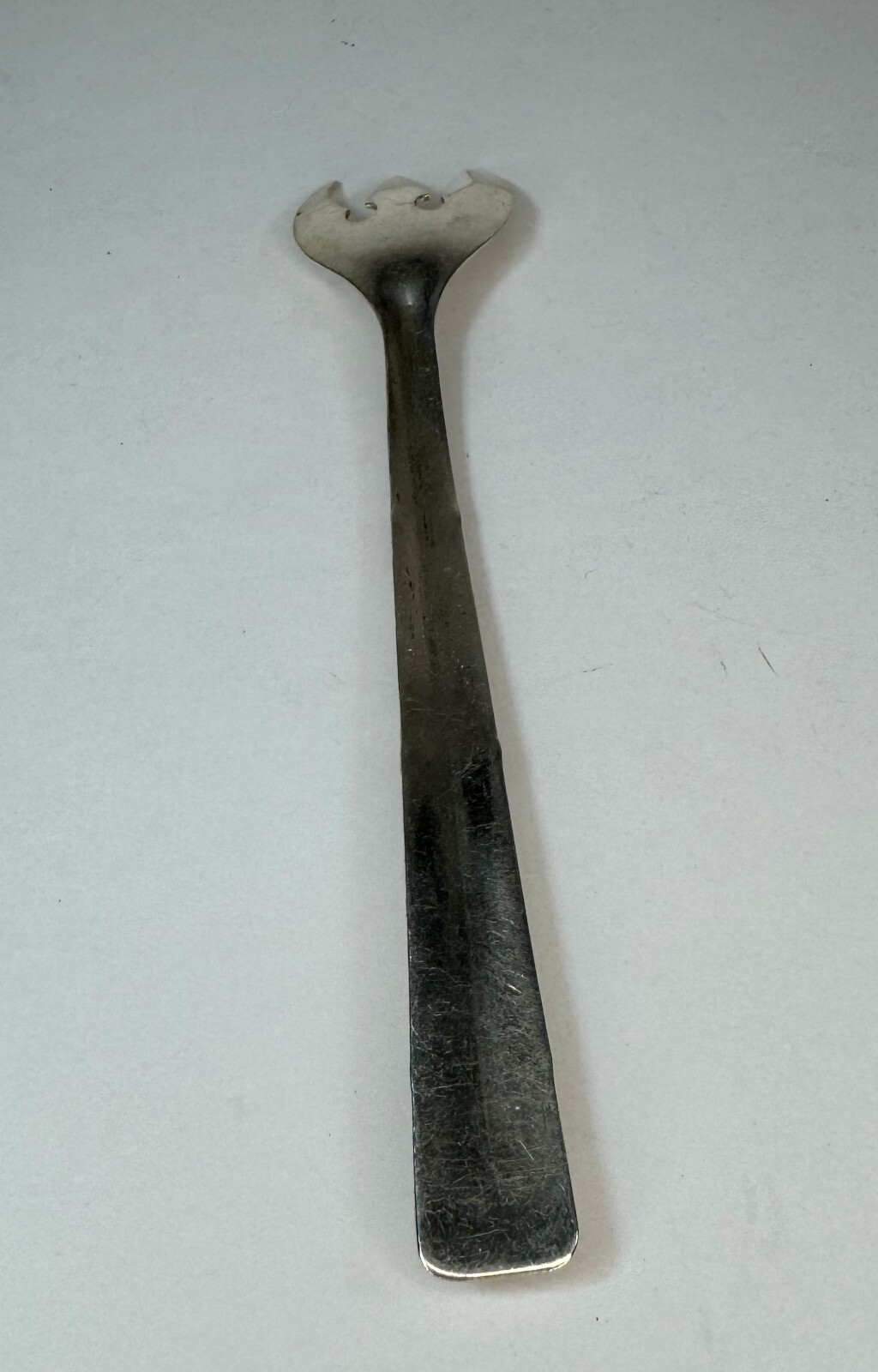 Native American Navajo Serving Spoon/Fork/Spork, Stamped, Round Turquoise (S5