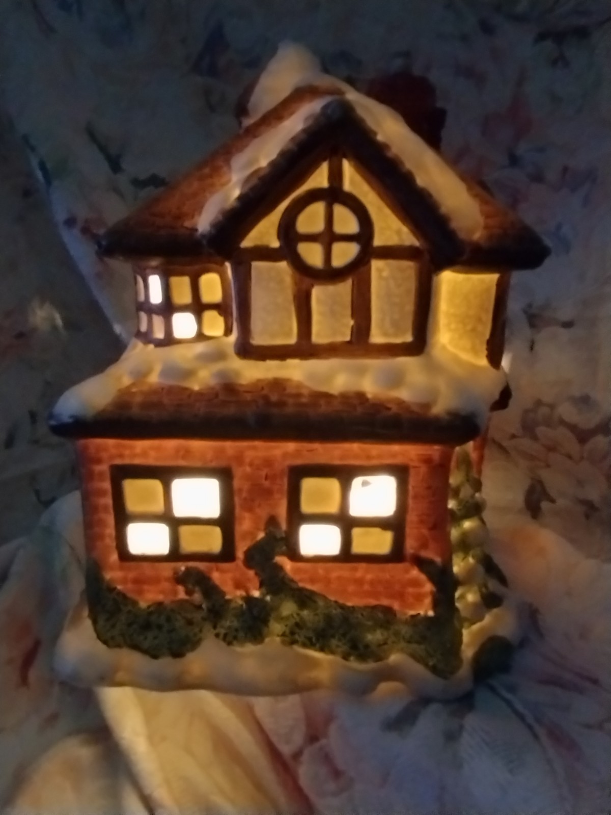 mervyns village square christmas village – Black Smith- See Description