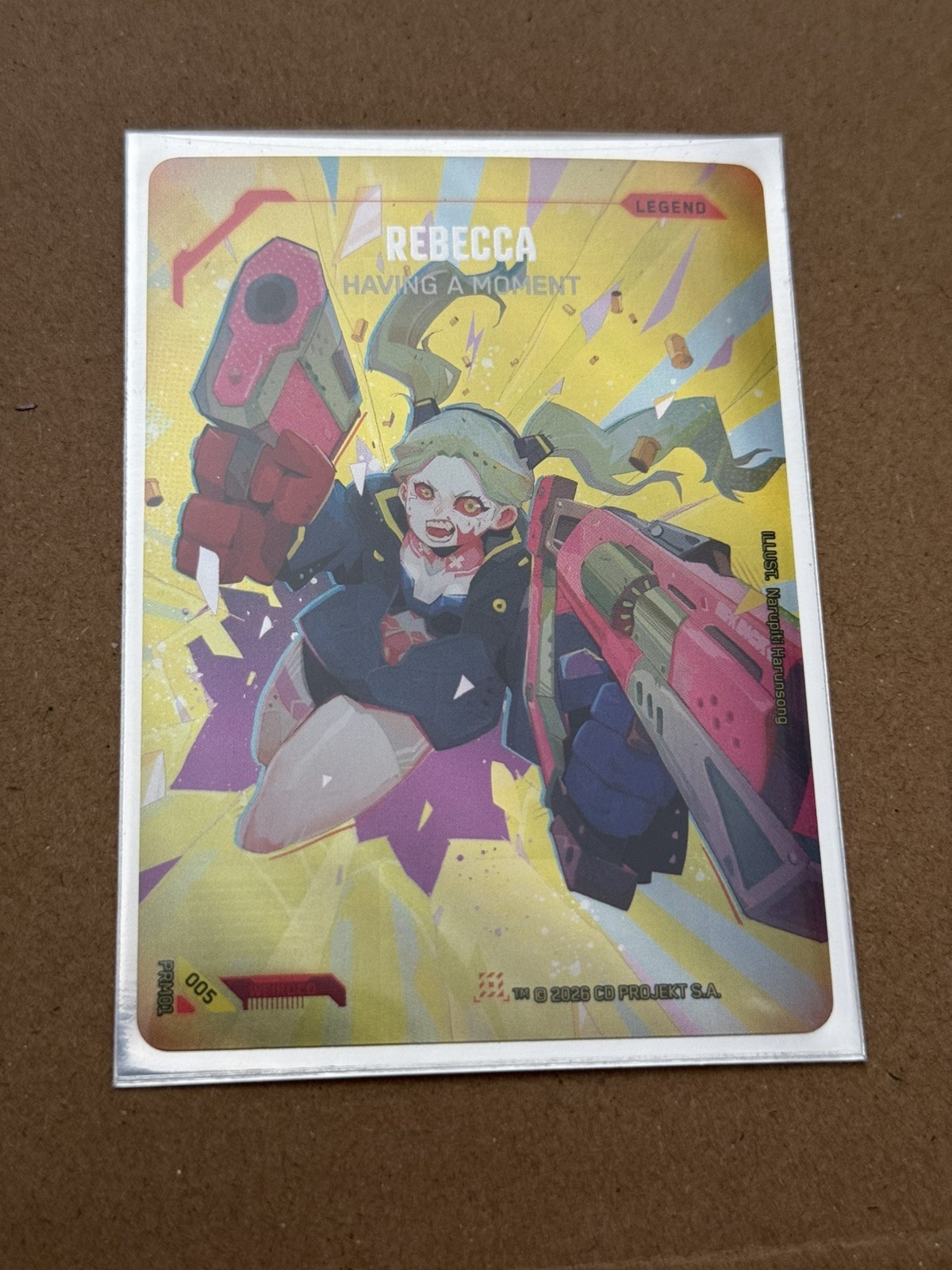 Cyberpunk 2077 TCG Rebecca – Having a Moment #005 PRM01 Anime Expo 2026 Promo