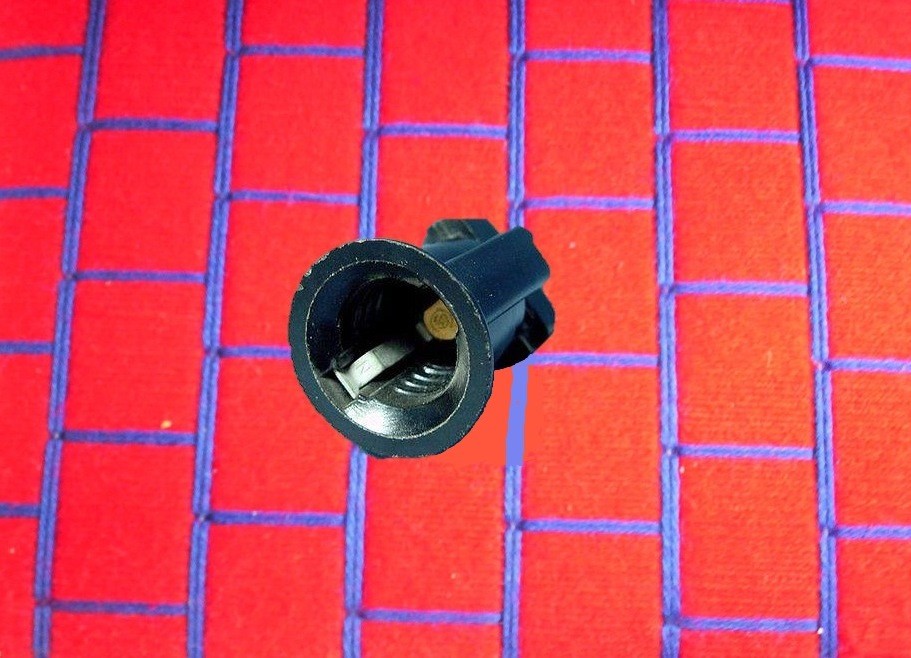 USA made E17 EAGLE C9 Christmas string light bulb replacement socket bakelite