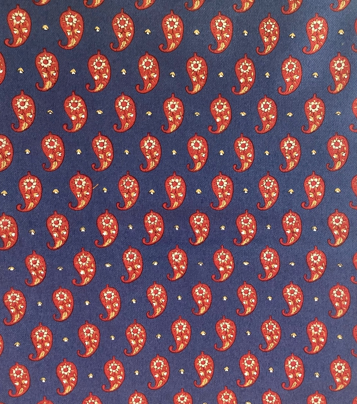 Vintage Les Olivades French Country Fabric Panel – pattern – Urco