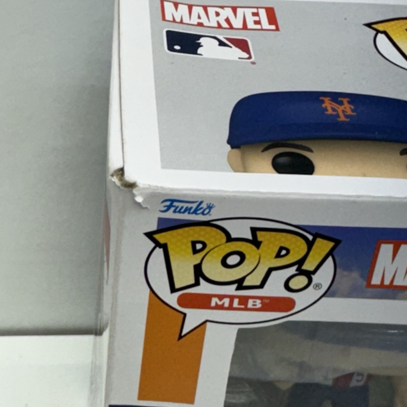 Funko Pop MLB Marvel #82 David Wright Captain America Citi Field Exclusive Mets