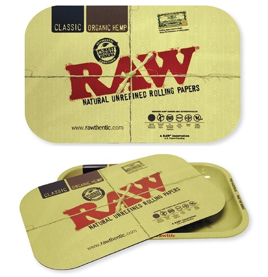 RAW Rolling Papers Magnetic Tray Cover (Fits 11×7 size) (TRAY IS NOT INCLUDED)