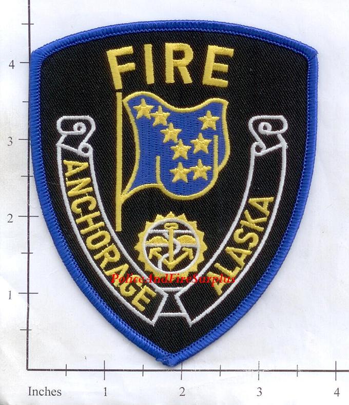 Alaska – Anchorage AK Fire Dept Patch