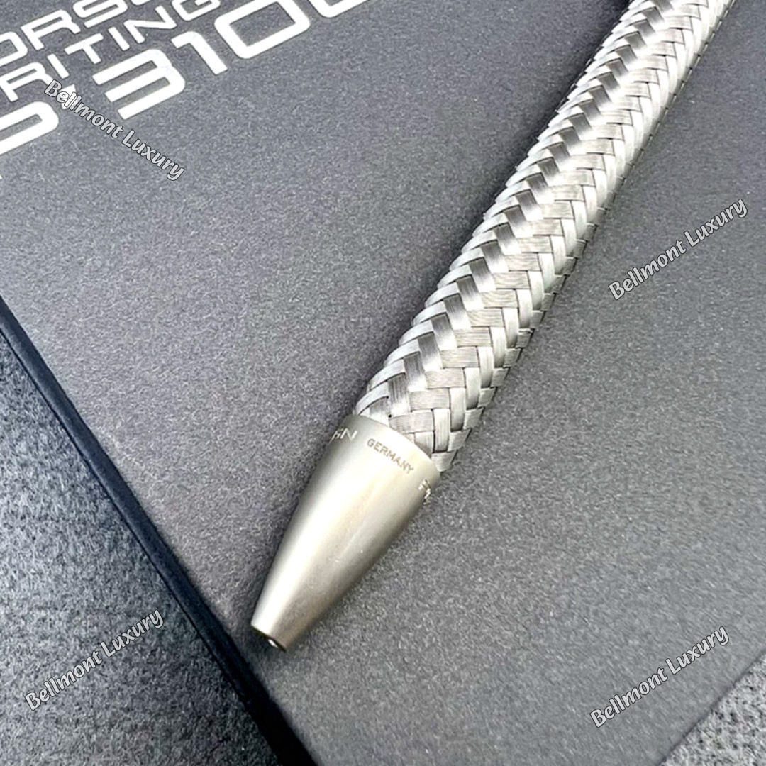 Porsche Design Tec Flex P3100 Braided Weave Ballpoint Pen Collectors Gift