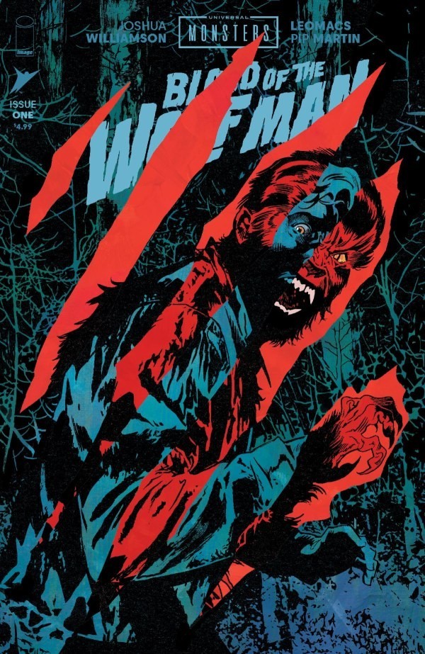 Universal Monsters Blood of the Wolf Man #1 Image 1st Print 2026 Die-Cut Foil