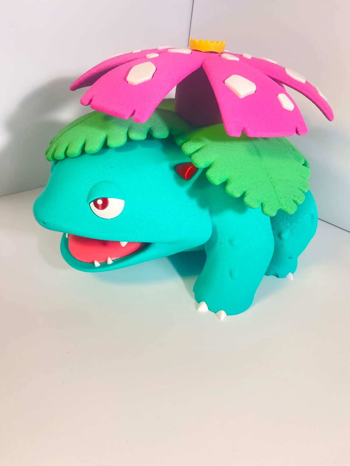 12” Venusaur Statue Solid Heavy 3D Printed Pokemon Figure High Quality Collectib
