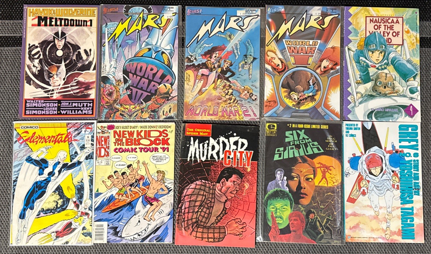 Vintage Comics Lot Of 10 See Pic’s For Title’s & Condition Sold As Is Lot