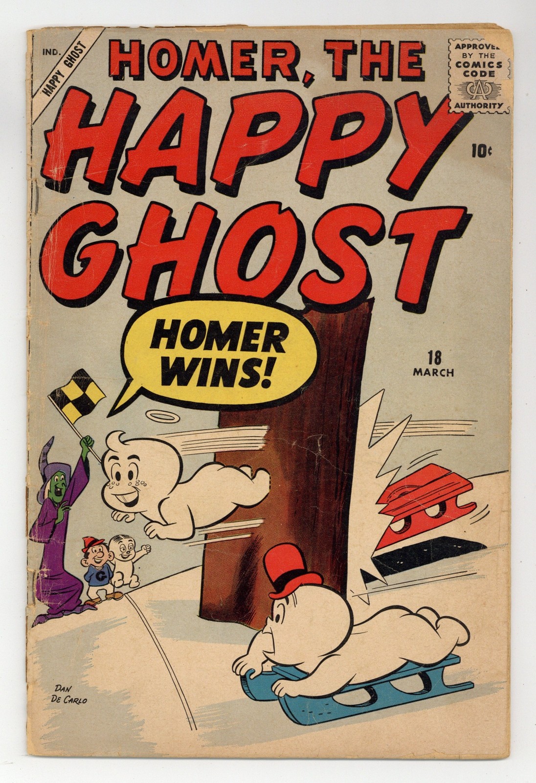 Homer the Happy Ghost #18 PR 0.5 1958 Low Grade