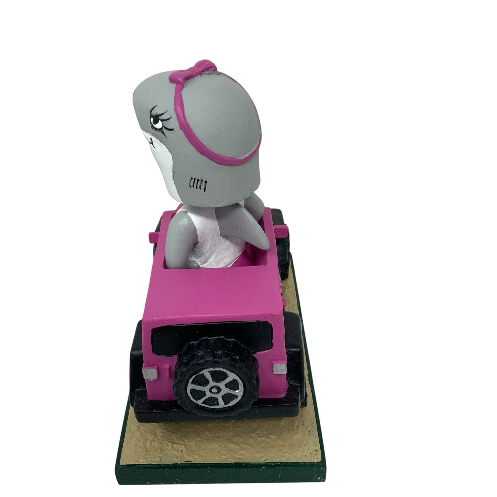 Daytona Tortugas Ruby Jeep Beach Mascot Bobblehead Bobble Pink Jeep Baseball