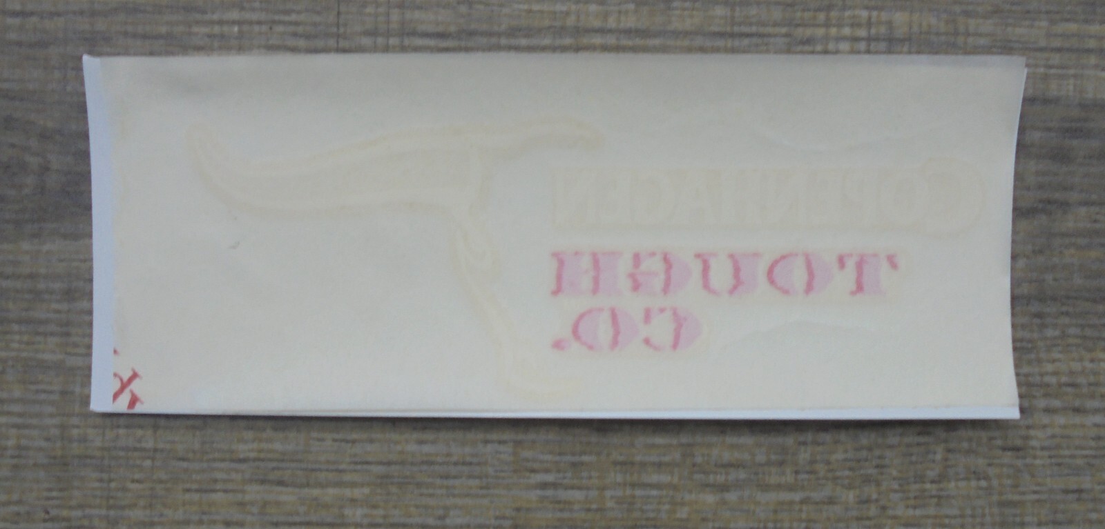 COPENHAGEN TOUGH CO. RECTANGLE FRONT PEEL OFF DECAL/STICKER 6X 2.5″NEW