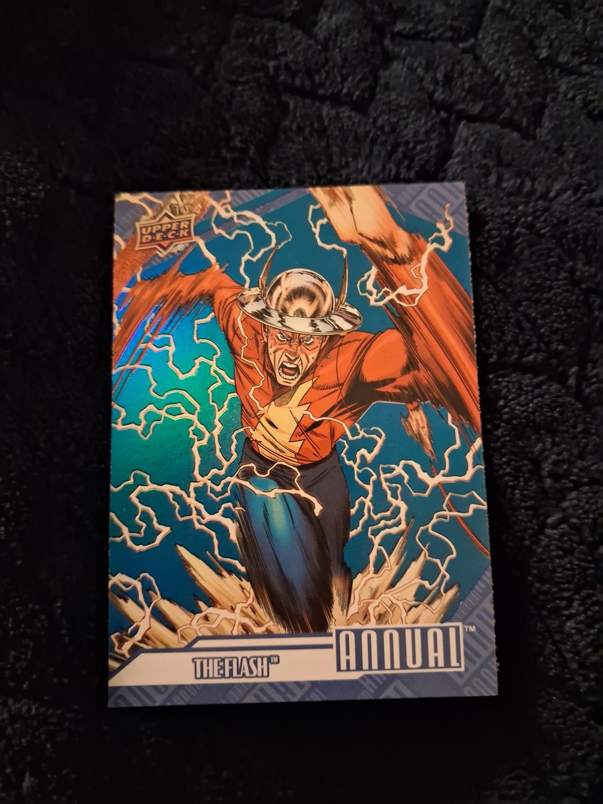 The Flash (Jay Garrick) Blue Parallel/Holo Foil 2024-2025 Upper Deck DC Annual