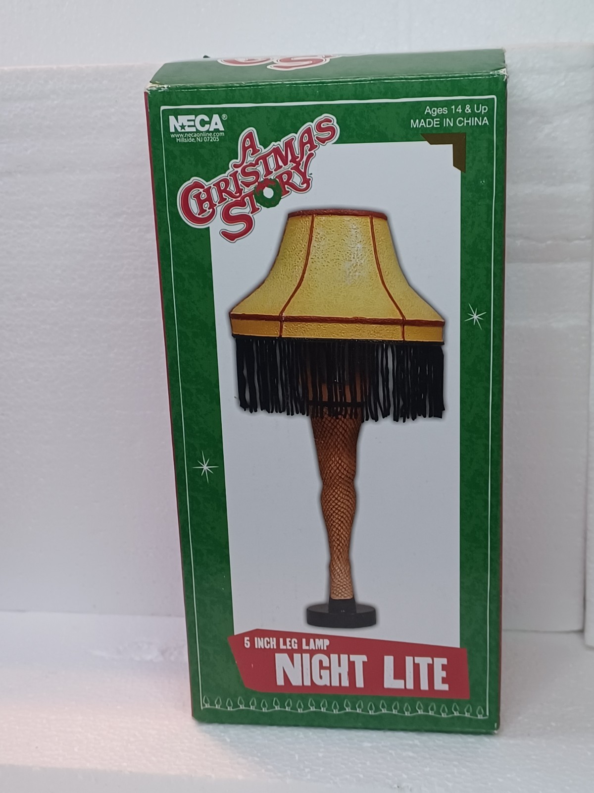2016 A Christmas Story Movie 5″ Leg Lamp Plug-in Wall Night Light NECA Works