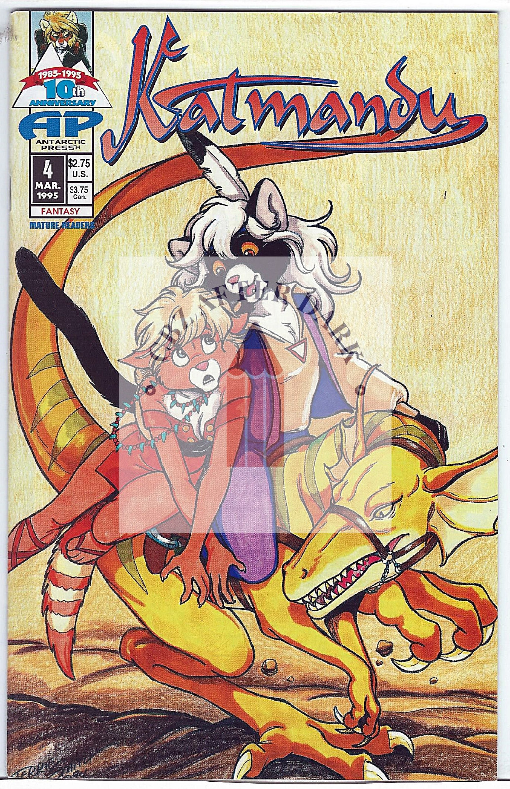 Katmandu #4 – 9.6 Near Mint + Shanda Fantasy Arts – 1995