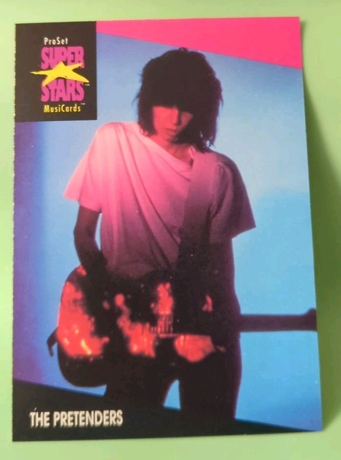 1991 Pro Set SuperStars MusiCards Trading Card #219 The Pretenders