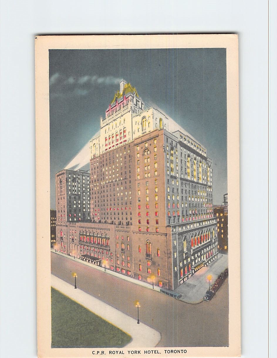 Postcard CPR Royal York Hotel Toronto Canada