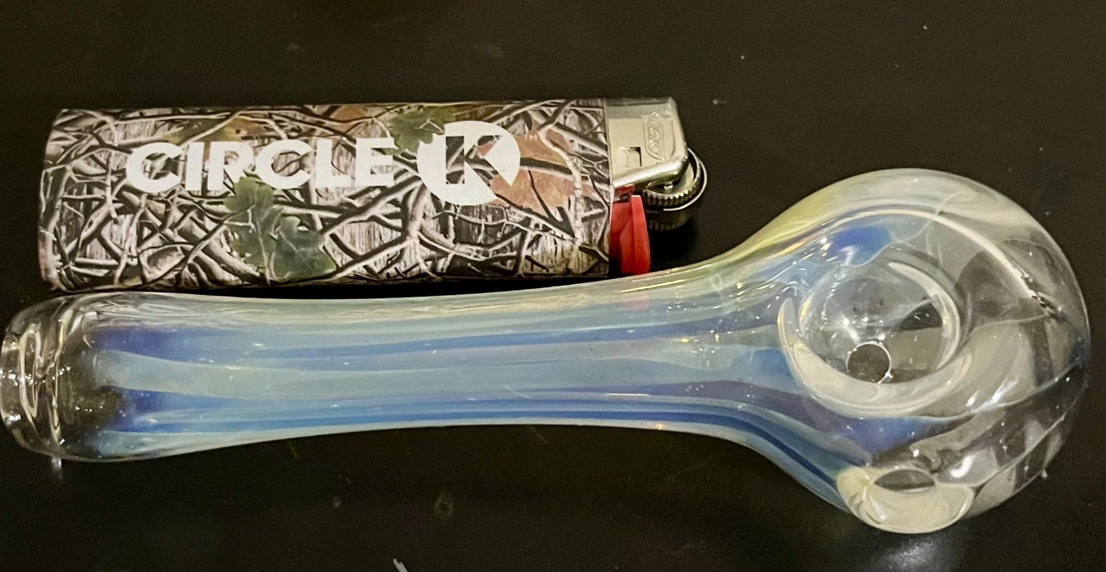 4 1/2 In. Local Blown Glass Hand Blown