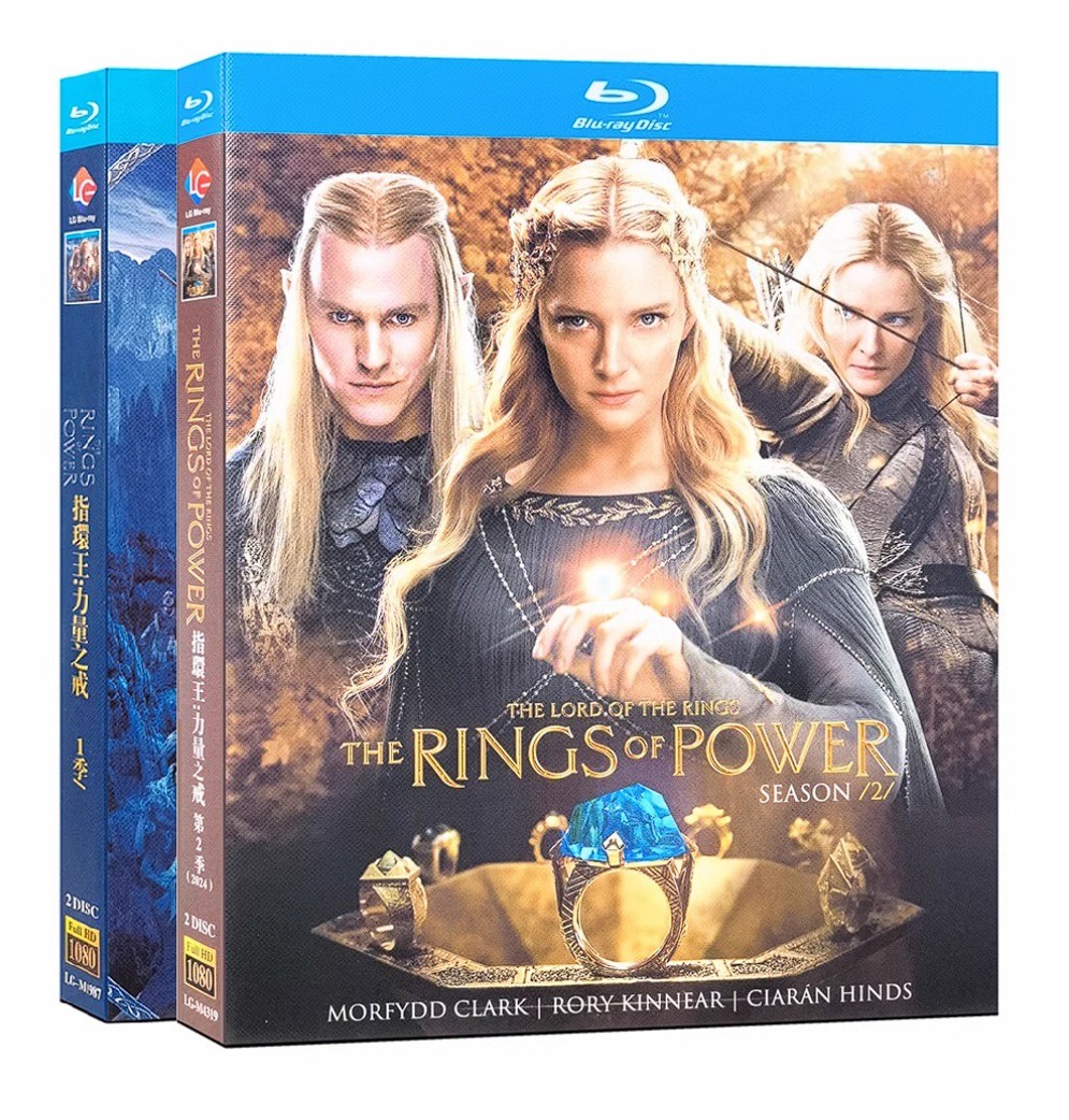The Lord of the Rings: The Rings of Power Season 1-2 4-Discs
