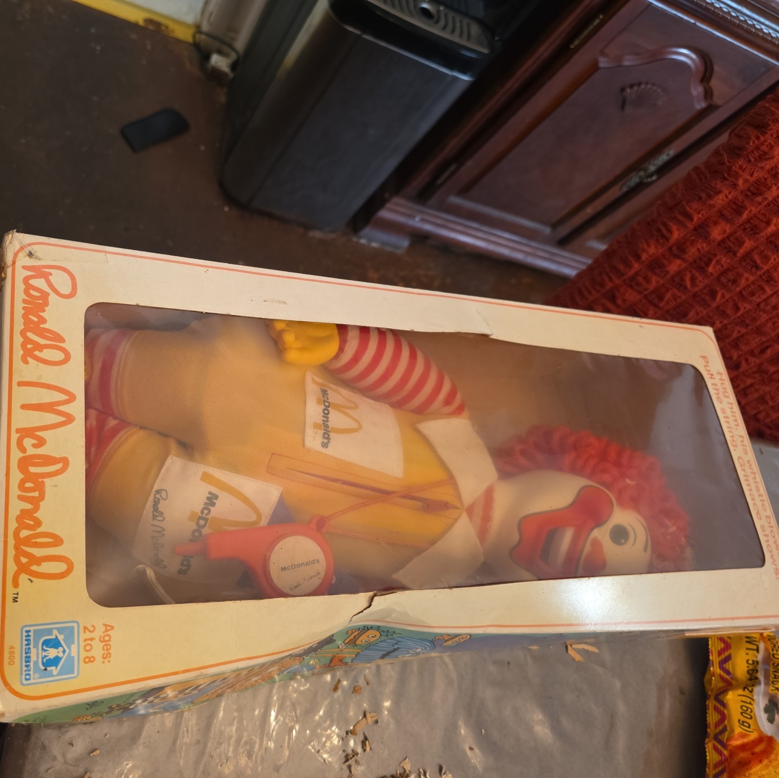 1978 Ronald McDonald Doll With Original Box Vintage