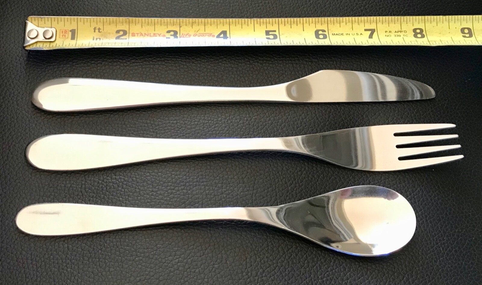 American Airlines First Class Flatware Complete Set with: Knife – Fork – Spoon!