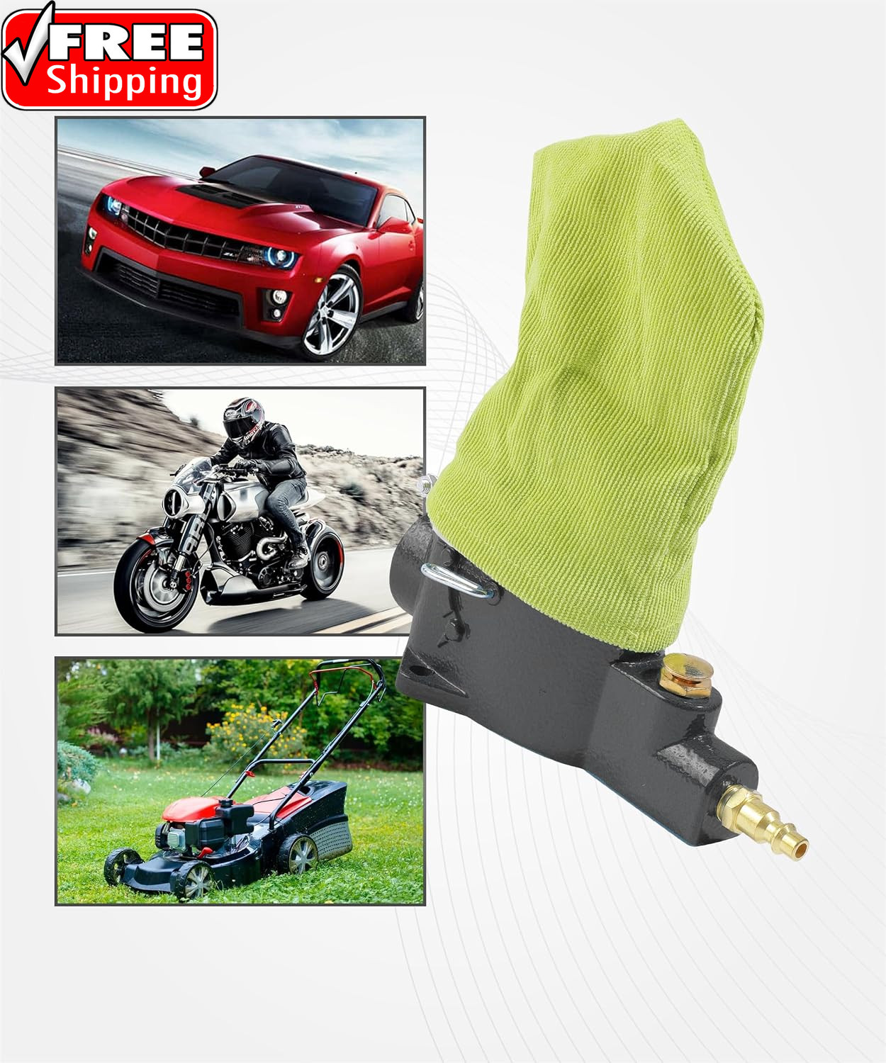 Spark Plug Cleaner,Car Accessories Pneumatic Spark Plug Cleaner Sandblaster,Auto