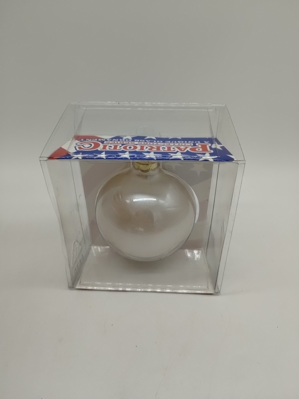 God Bless America Patriotic Christmas Ornament Topperscot Made In USA