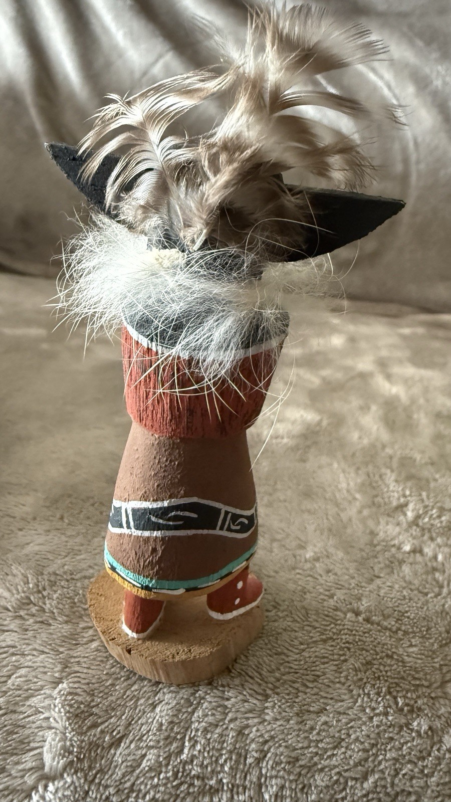 Vintage Hopi Kachina Doll 5 Inches Tall Early To Mid 1900s Perfect Condition